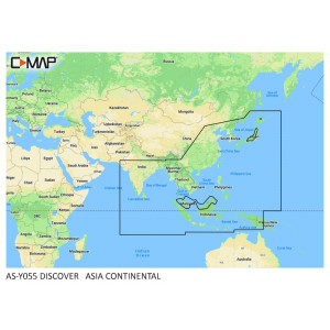 C-MAP DISCOVER Asia Continental