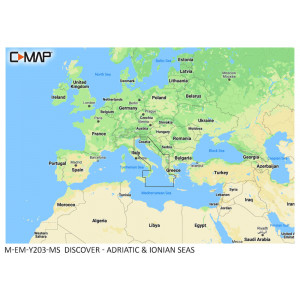 C-MAP Discover Adriatic and Ionian Seas