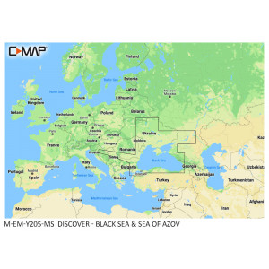 C-MAP Discover Black Sea and Sea of Azov