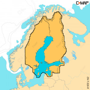 C-MAP REVEAL™ X Finland Inland and Baltic Sea