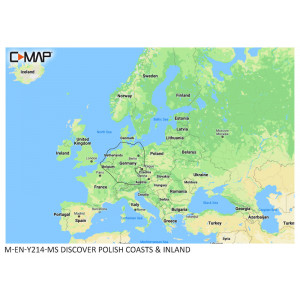 C-MAP DISCOVER Polish Coast & Inland