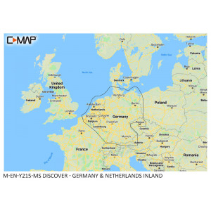 C-MAP DISCOVER Germany & Netherland Inland