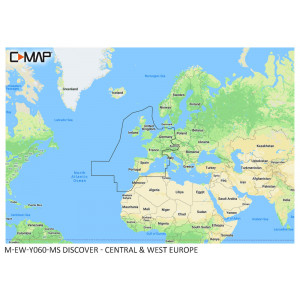 C-MAP DISCOVER Central and Western Europe