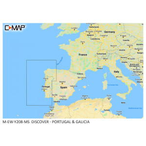 C-MAP DISCOVER Portugal and Galicia