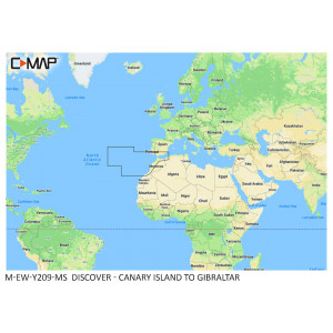 C-MAP DISCOVER Canary Islands to Gibraltar