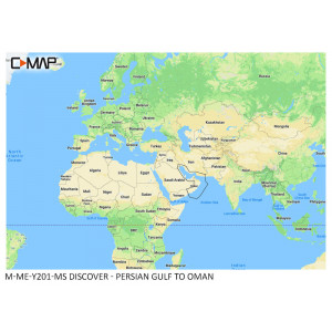 C-MAP DISCOVER Persian Gulf - Oman