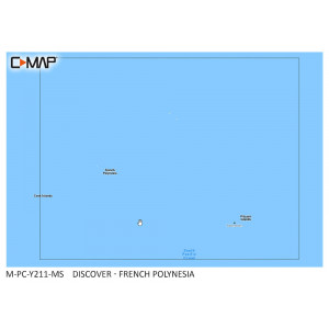 C-MAP DISCOVER French Polynesia