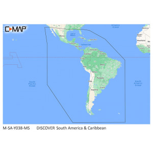 C-MAP Discover South America & Caribbean