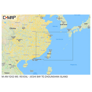 C-MAP REVEAL Jieshi Bay to Zhounshan Island