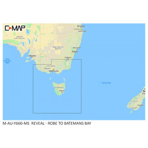 C-MAP REVEAL Robe to Batemans Bay