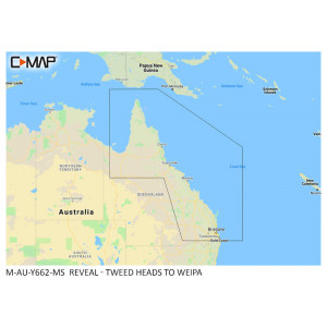 C-MAP REVEAL Tweed Heads to Weipa