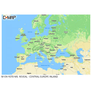 C-MAP Reveal Central Europe Inland