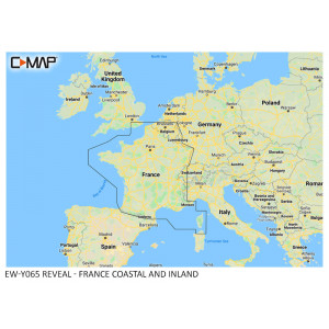 C-MAP REVEAL France Coastal and Inland