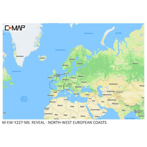 C-MAP REVEAL Northwest European Coasts