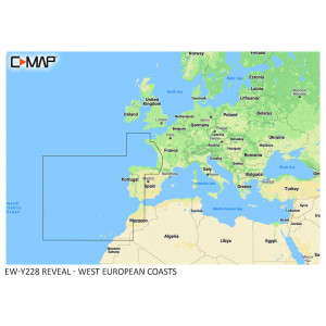 C-MAP REVEAL West European Coasts