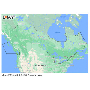 C-MAP REVEAL Canada Lakes