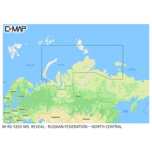 C-MAP REVEAL Russian Federation North Central