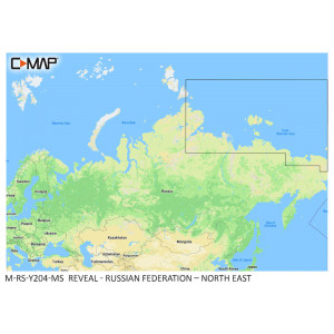 C-MAP REVEAL Russian Federation North East