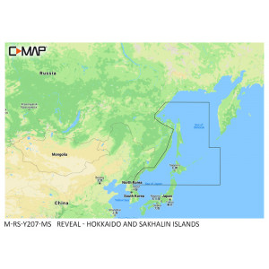 C-MAP REVEAL Hokkaido and Sakhalin Islands