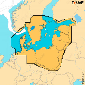 C-MAP REVEAL™ X Skagerrak, Kattegat and Baltic Sea