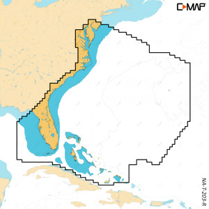 C-MAP REVEAL™ X Chesapeak Bay The Bahamas