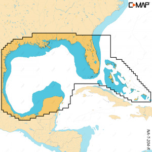 C-MAP REVEAL™ X Gulf of Mexico and Bahamas