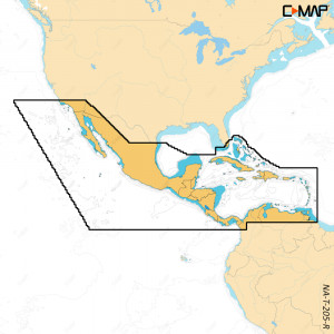 C-MAP REVEAL™ X Central America and Caribbean