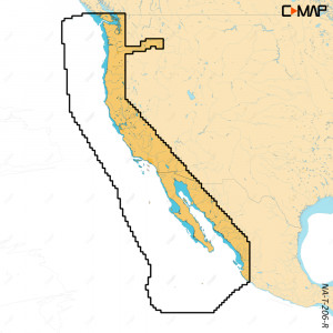 C-MAP REVEAL™ X US West Coast and Baja California