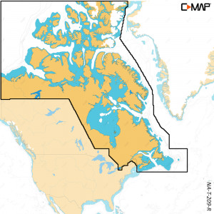 C-MAP REVEAL™ X Canada North and East