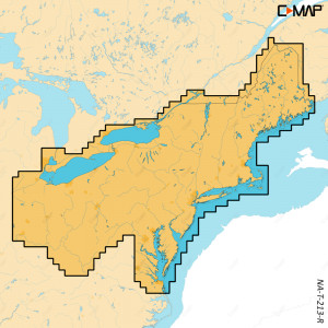 C-MAP REVEAL™ X US Lakes: Northeast