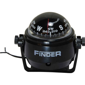 Osculati Finder Compass 50mm (Black / Bracket Mount)