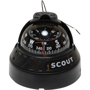 Osculati Finder Compass 67mm (12V / Black / Surface Mount)