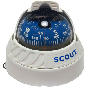 Osculati Finder Compass 67mm (White Surface Mount)